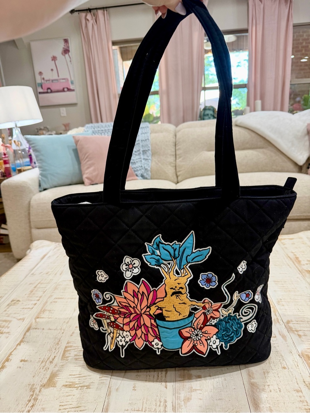 Vera Bradley x Harry Potter Mandrake Vera Tote Herbology Bag